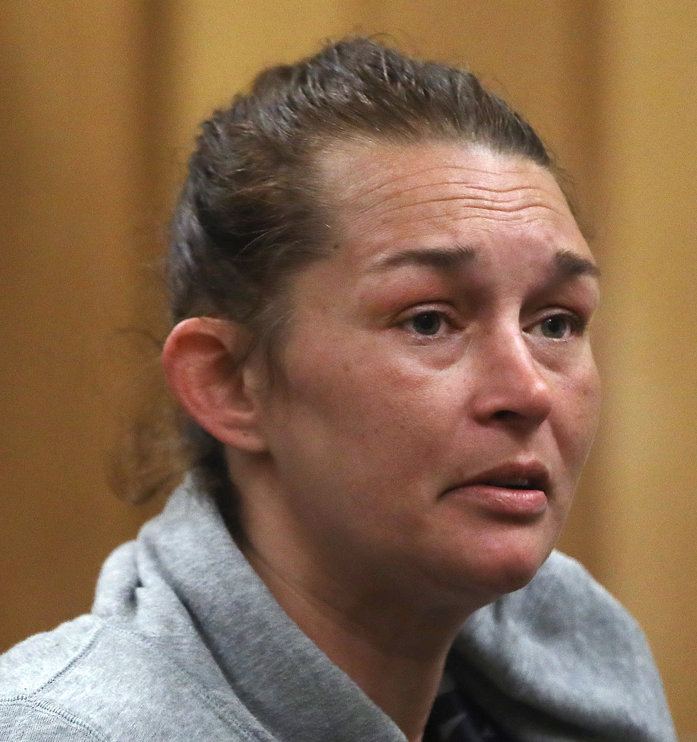 Sarah Estrella was fired for alleged larceny and fraud, but continued to advertise her services on a state-sponsored website as she awaited trial.