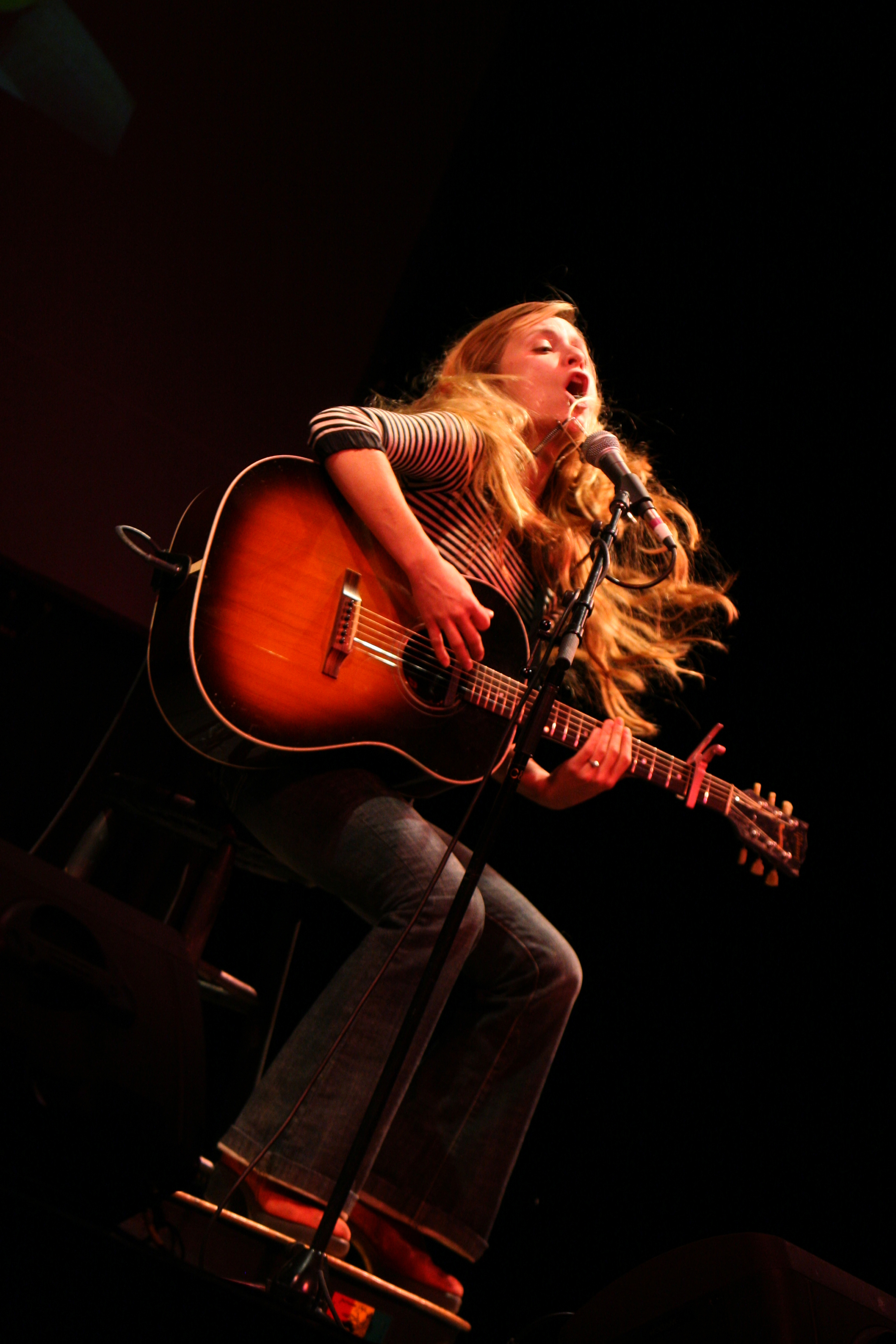 Danielle Miraglia, a blues musician from Boston. Photo credit: Brianna Atkins -- 05Rise