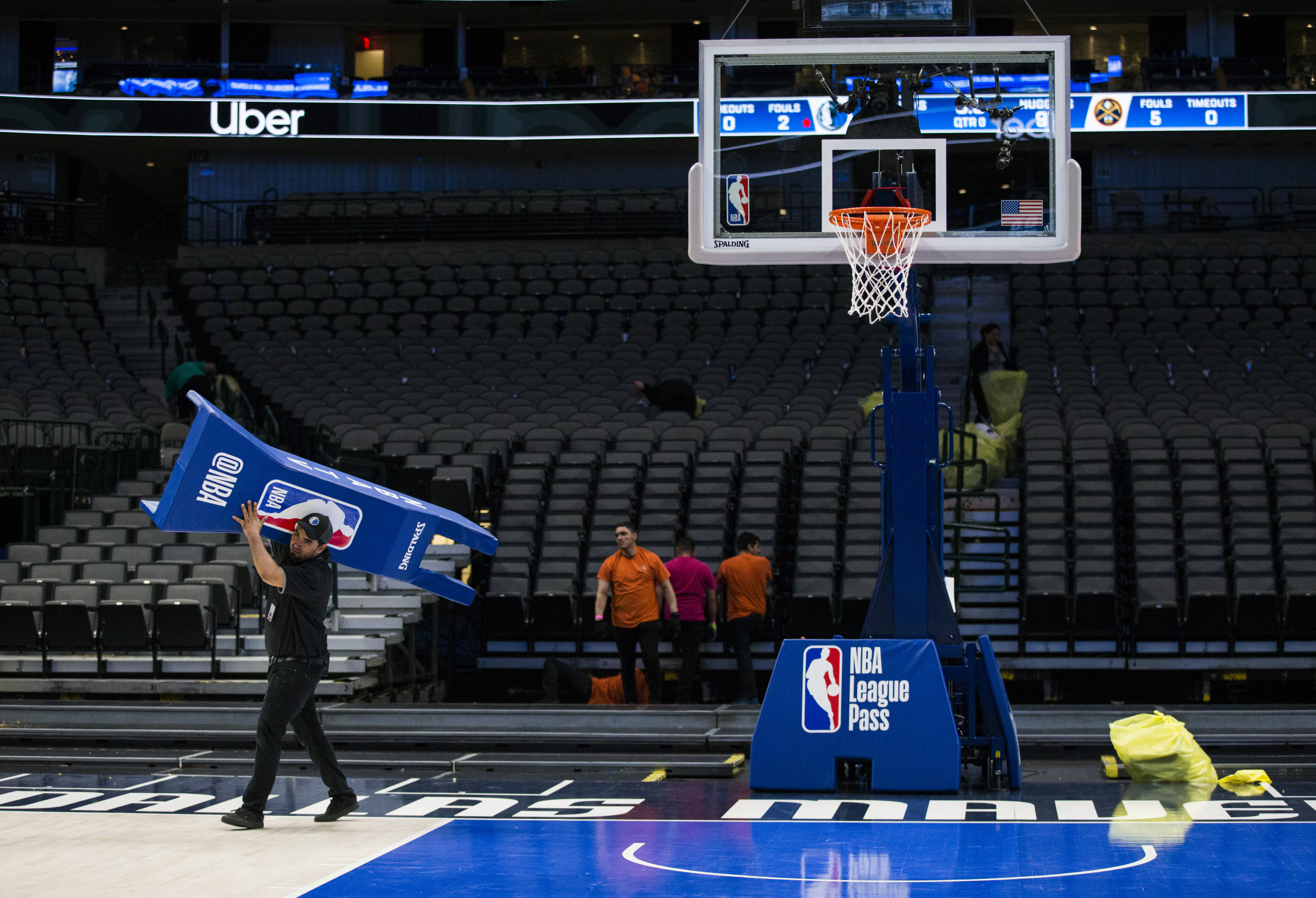 The NBA has suspended the season indefinitely.